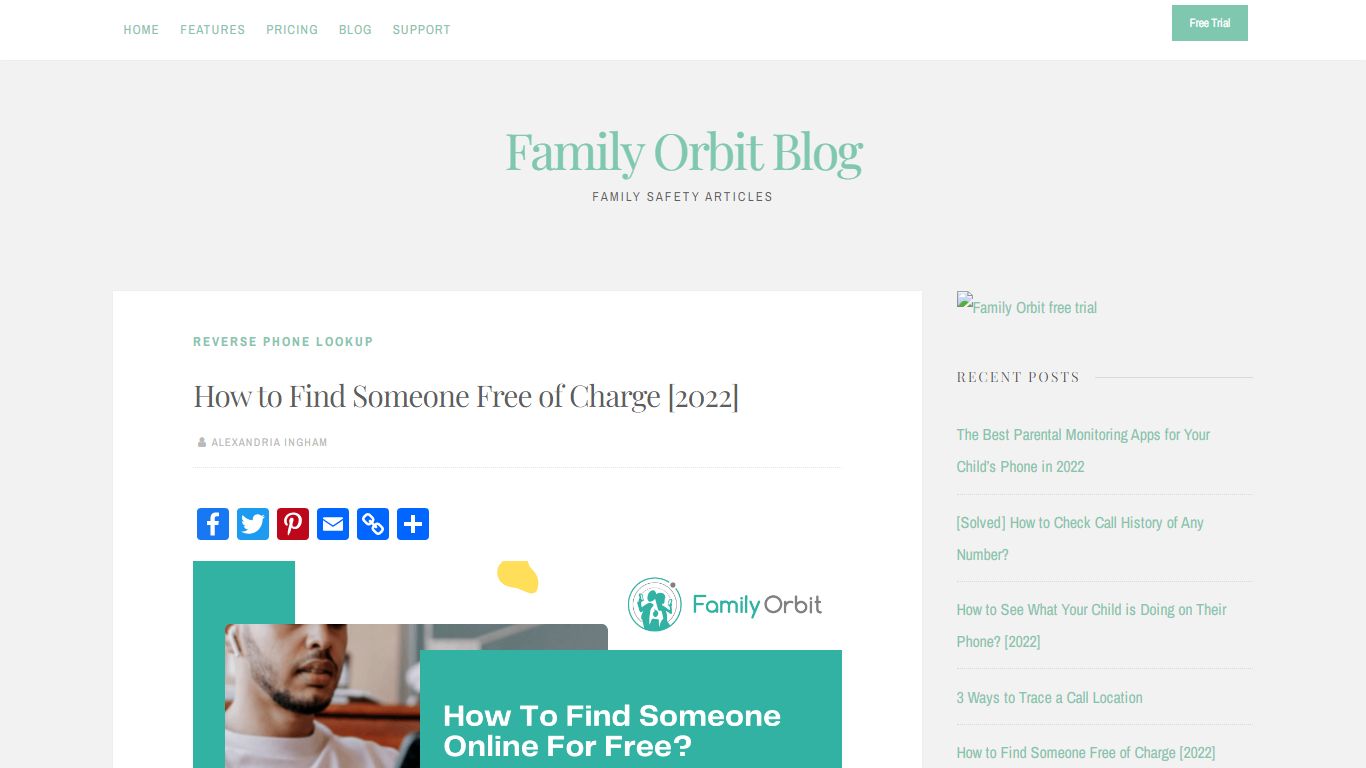 How to Find Someone Free of Charge [2022] - Family Orbit Blog